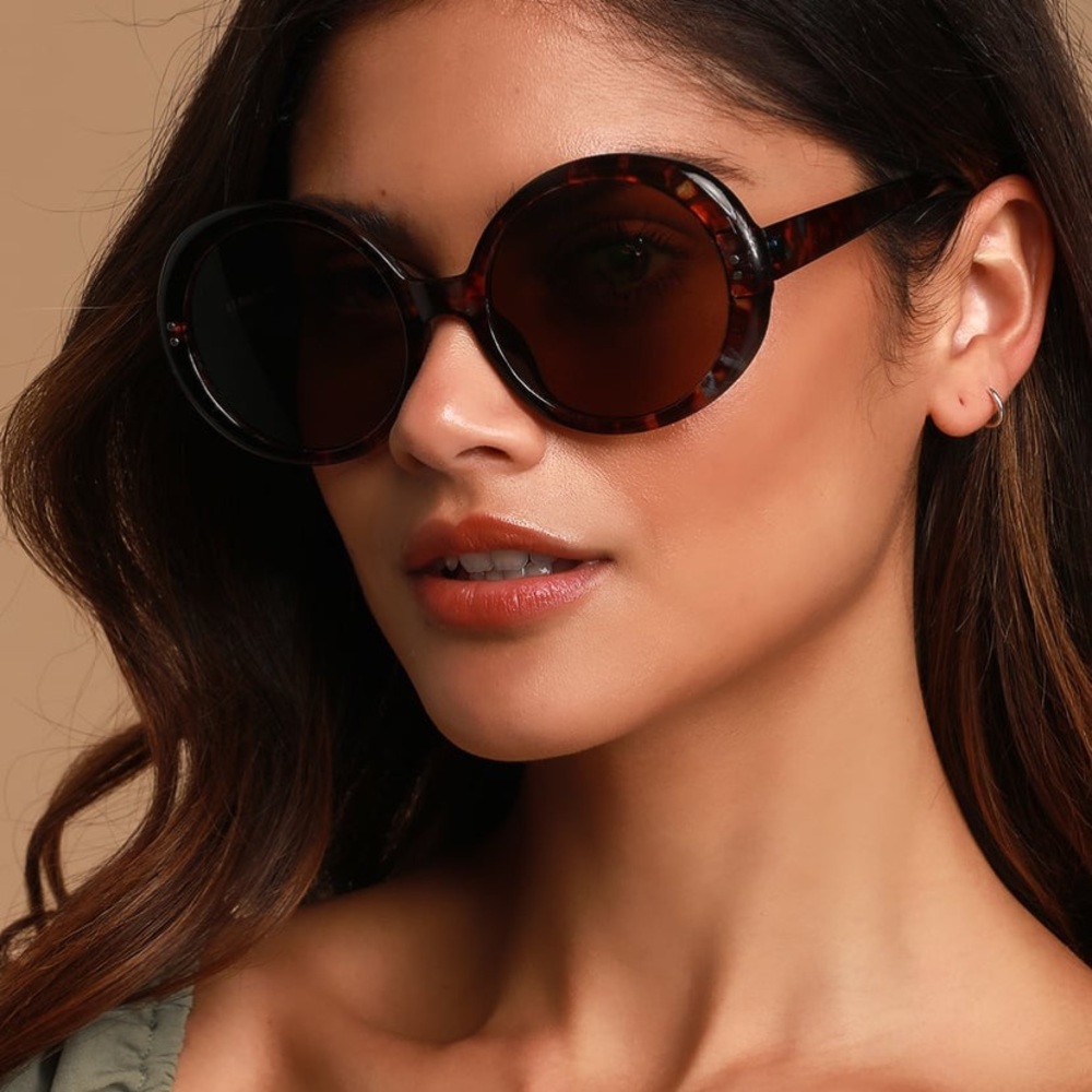 Lulu Tortoise Oversized Sunglasses